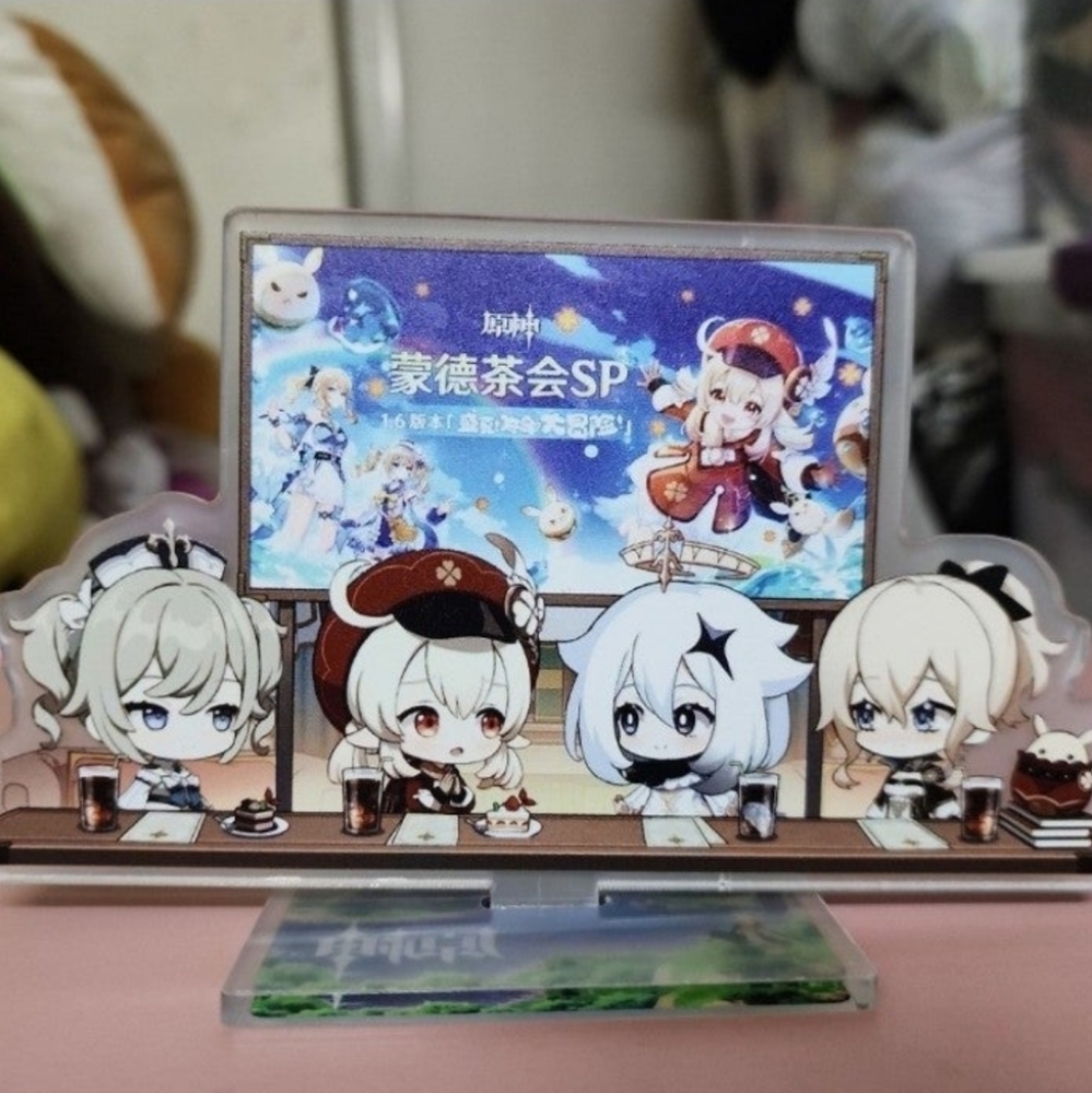 Genshin Impact Game Updates Acrylic Stand/Standee Paimon Jean Klee Barbara